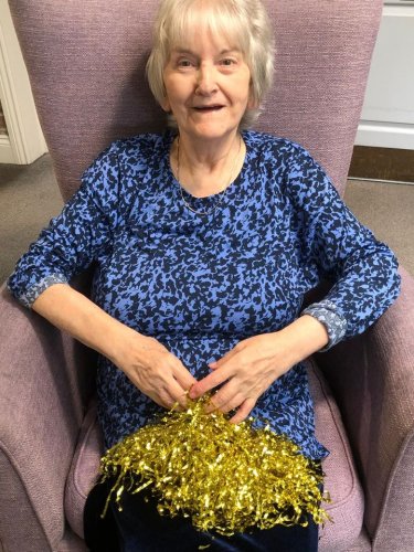 Carousel post from Grangewood Care Home.