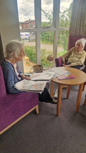 Photo post from Grangewood Care Home.