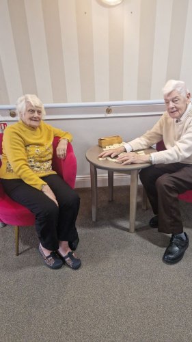 Carousel post from Grangewood Care Home.