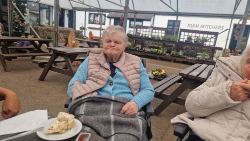 Carousel post from Grangewood Care Home.