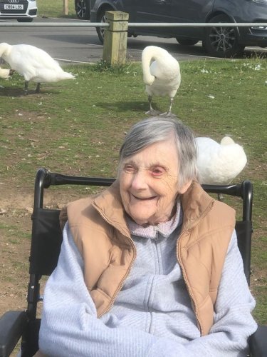 Carousel post from Grangewood Care Home.