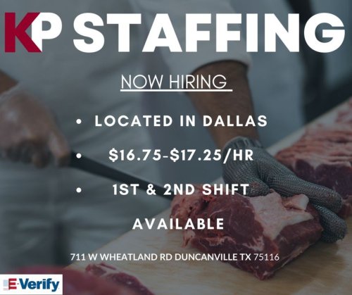 Photo post from KP Staffing Agency (Duncanville Branch).