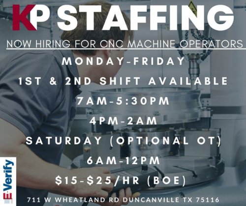Photo post from KP Staffing Agency (Duncanville Branch).