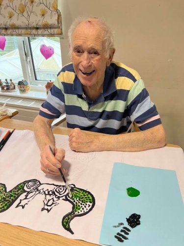 Photo post from Haven Lodge care home.