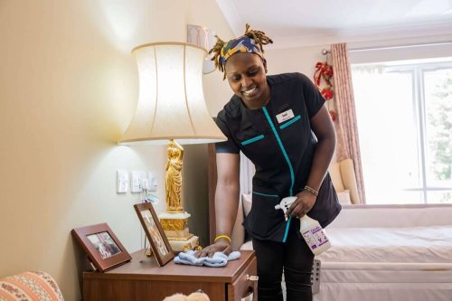 Photo post from Haven Lodge care home.