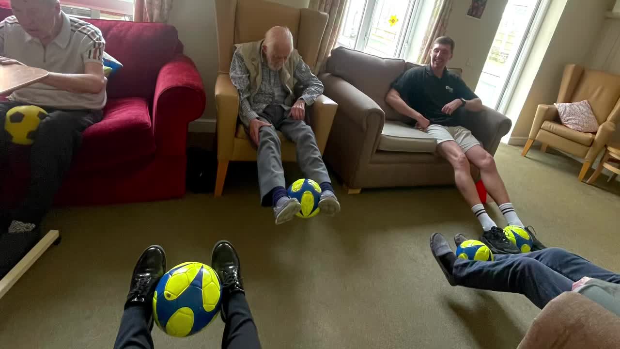 Video post from Haven Lodge care home.