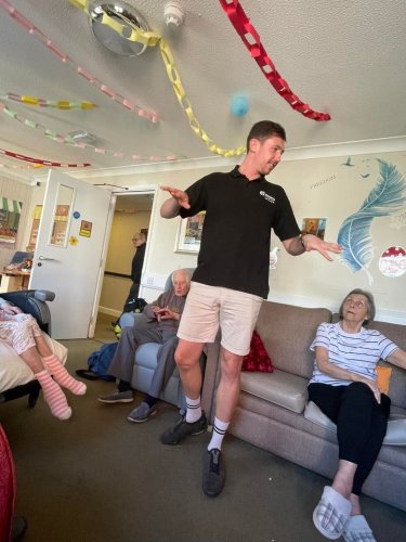Carousel post from Haven Lodge care home.