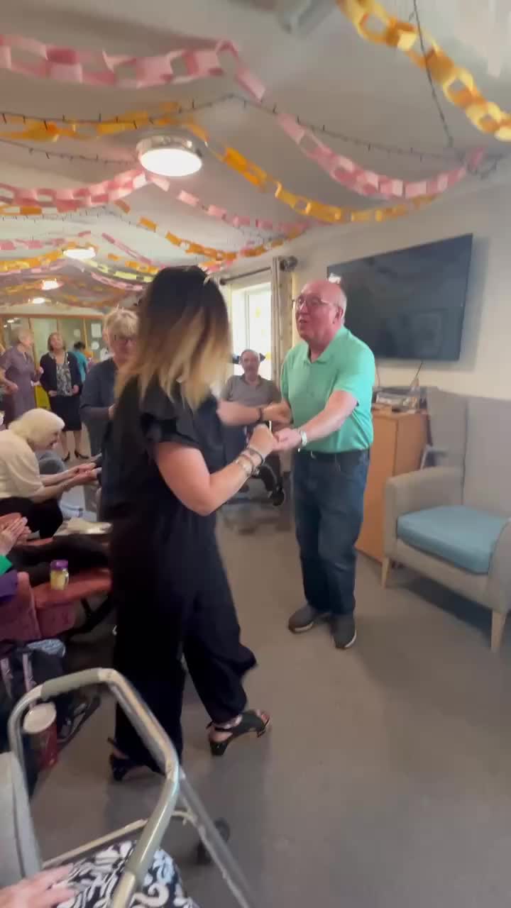 Video post from Haven Lodge care home.