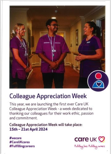 Carousel post from Haven Lodge care home.