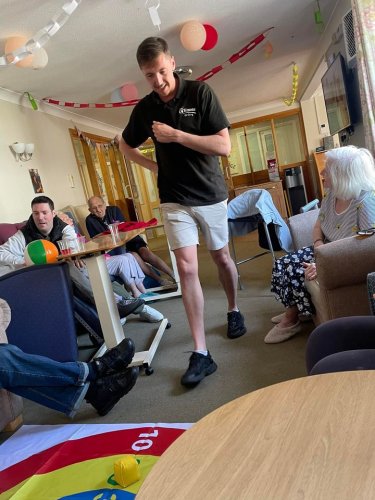 Carousel post from Haven Lodge care home.