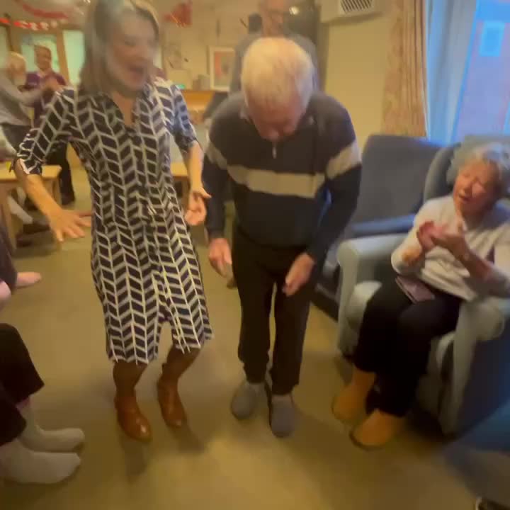 Video post from Haven Lodge care home.