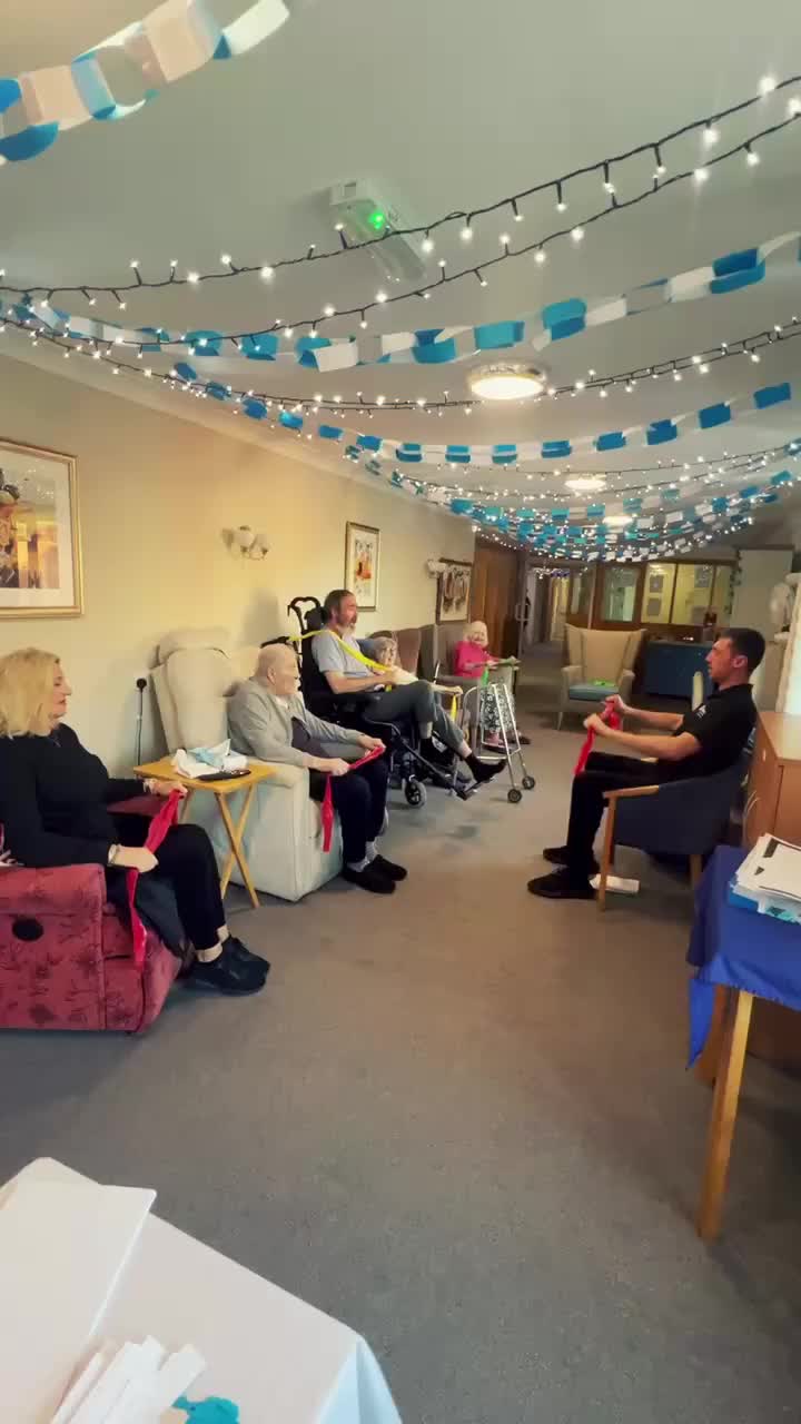 Video post from Haven Lodge care home.