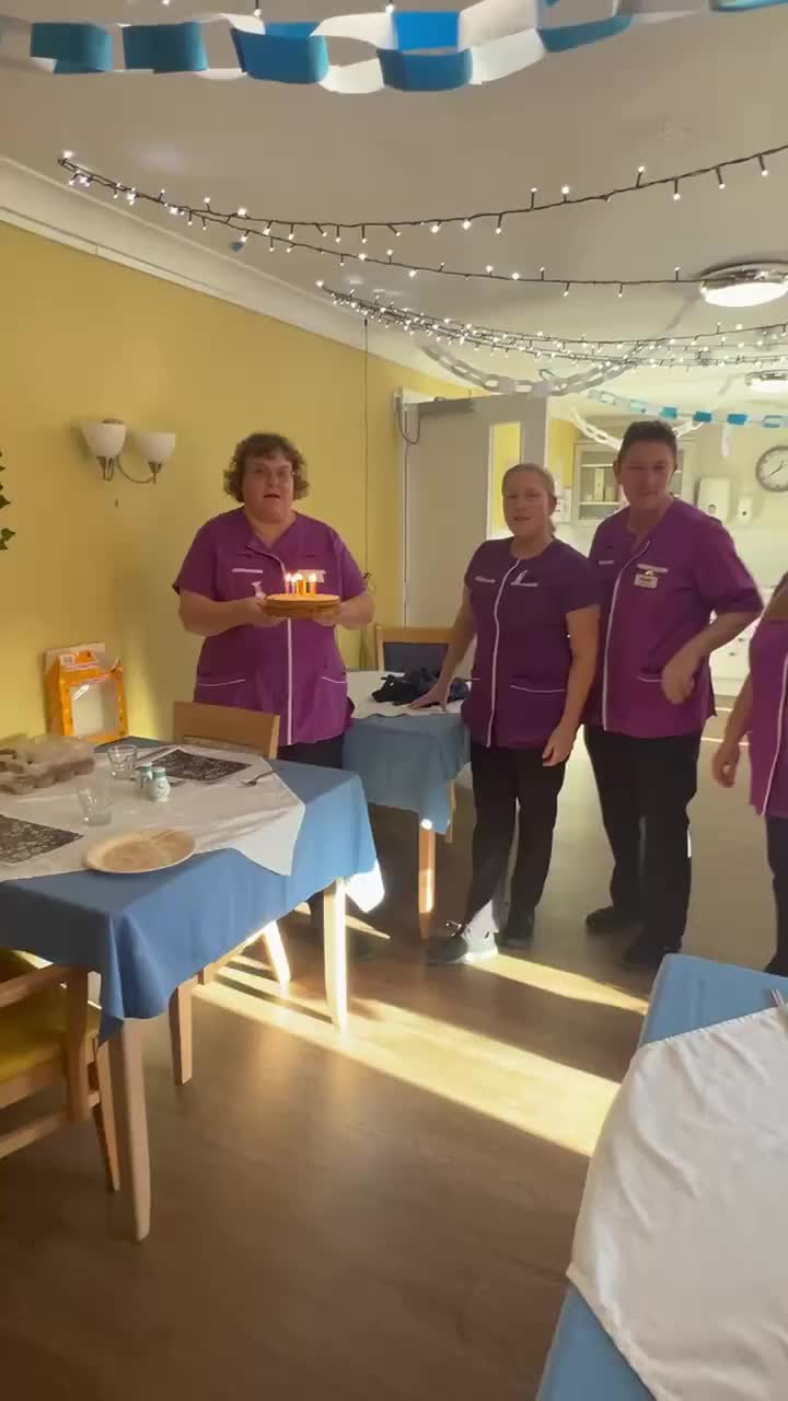 Video post from Haven Lodge care home.