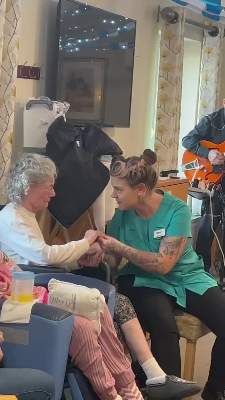 Video post from Haven Lodge care home.