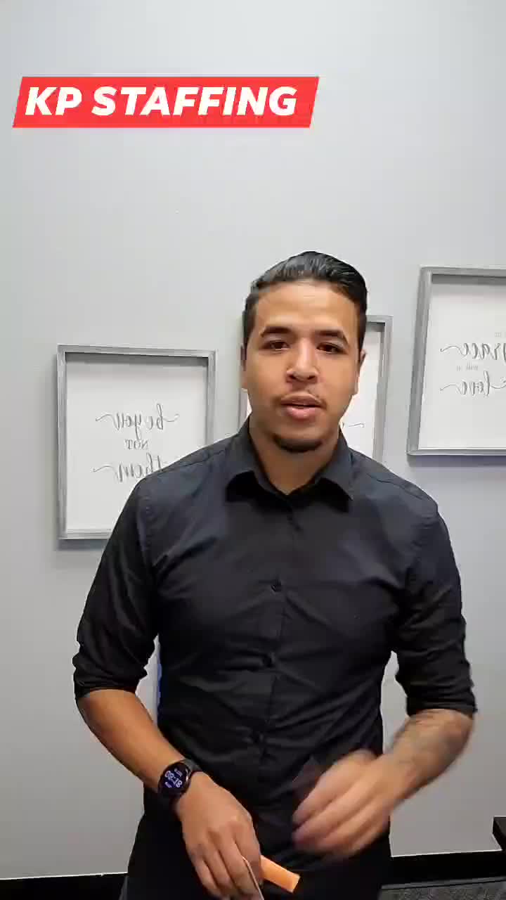 Video post from KP Staffing Agency (Carrollton Branch).