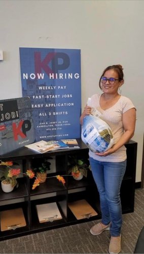 Carousel post from KP Staffing Agency (Carrollton Branch).