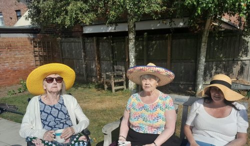 Carousel post from Elwick Grange Care Home.