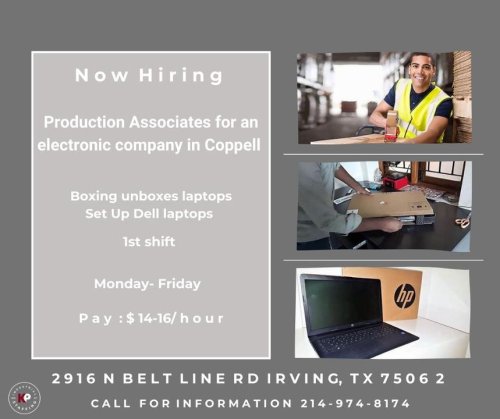 Photo post from KP Staffing Agency (Irving Branch).