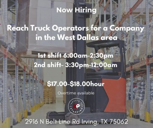 Photo post from KP Staffing Agency (Irving Branch).