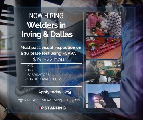 Photo post from KP Staffing Agency (Irving Branch).