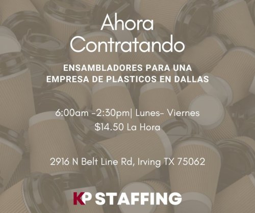 Photo post from KP Staffing Agency (Irving Branch).
