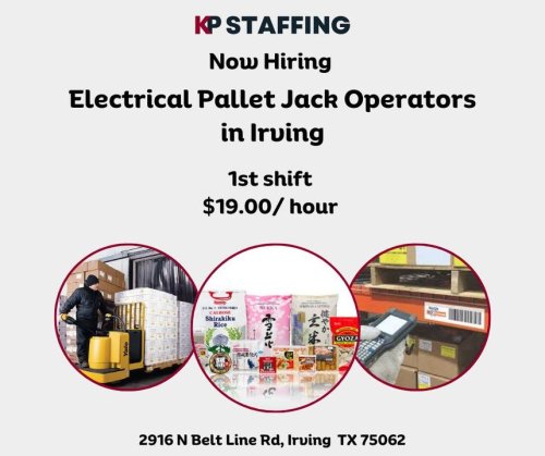 Photo post from KP Staffing Agency (Irving Branch).