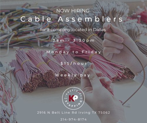 Photo post from KP Staffing Agency (Irving Branch).