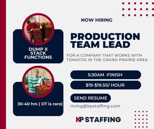 Photo post from KP Staffing Agency (Irving Branch).