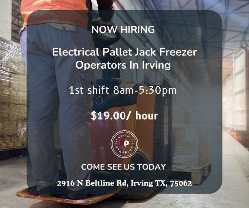 Photo post from KP Staffing Agency (Irving Branch).