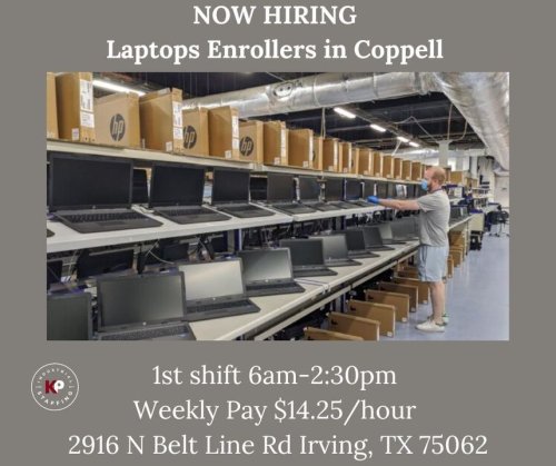 Photo post from KP Staffing Agency (Irving Branch).