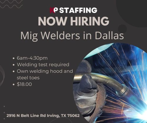 Photo post from KP Staffing Agency (Irving Branch).