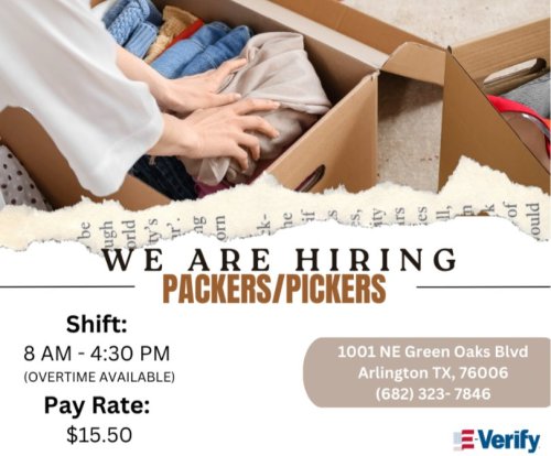 Photo post from KP Staffing Agency (Arlington Branch).