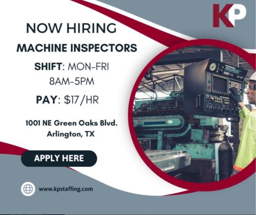 Photo post from KP Staffing Agency (Arlington Branch).