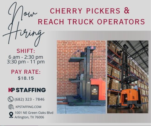 Photo post from KP Staffing Agency (Arlington Branch).