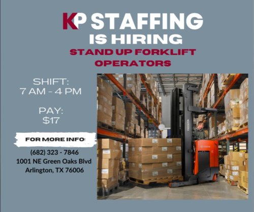 Photo post from KP Staffing Agency (Arlington Branch).