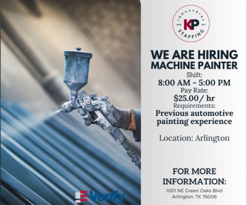 Photo post from KP Staffing Agency (Arlington Branch).