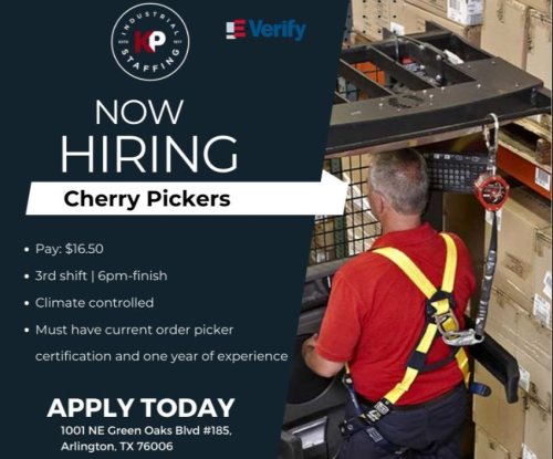 Photo post from KP Staffing Agency (Arlington Branch).