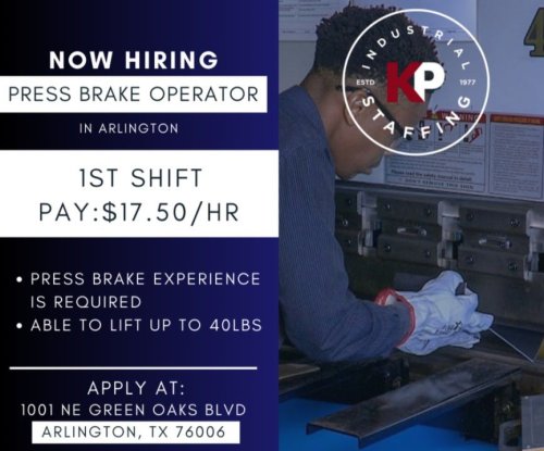 Photo post from KP Staffing Agency (Arlington Branch).