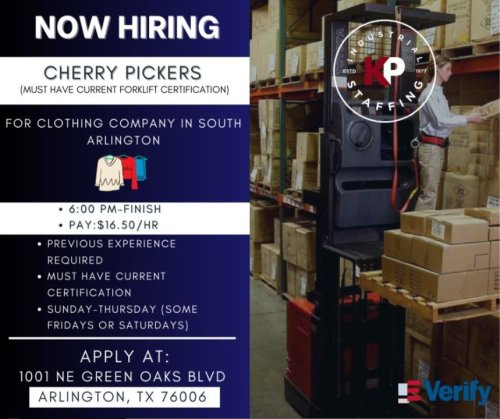Photo post from KP Staffing Agency (Arlington Branch).