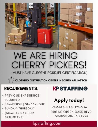 Photo post from KP Staffing Agency (Arlington Branch).