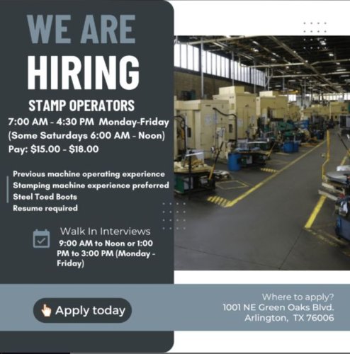 Photo post from KP Staffing Agency (Arlington Branch).