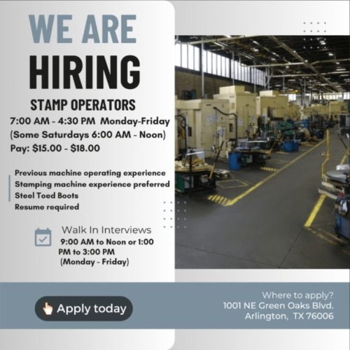 Photo post from KP Staffing Agency (Arlington Branch).
