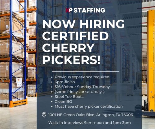 Photo post from KP Staffing Agency (Arlington Branch).