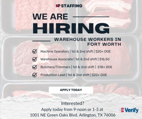 Photo post from KP Staffing Agency (Arlington Branch).
