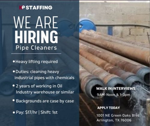 Photo post from KP Staffing Agency (Arlington Branch).