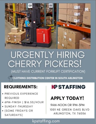 Photo post from KP Staffing Agency (Arlington Branch).