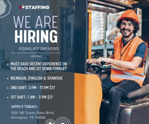 Photo post from KP Staffing Agency (Arlington Branch).