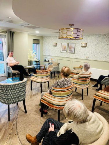 Carousel post from Cuttlebrook Hall Care Home.