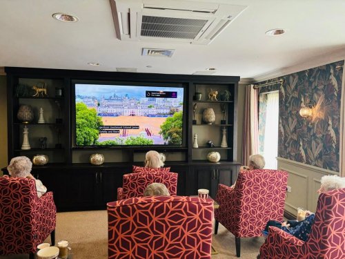 Photo post from Cuttlebrook Hall Care Home.