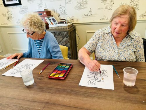 Carousel post from Cuttlebrook Hall Care Home.